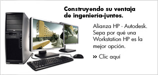 Construyendo su ventaja de ingenier&iacute;a&ndash;juntos. Alianza HP. Autodesk. Sepa por qu&eacute; una Workstation HP es la mejor opci&oacute;n. &raquo; Clic aqu&iacute;