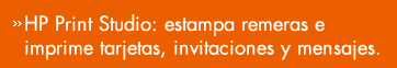 Hewlett Packard Print Studio: estampa remeras e imprime tarjetas, invitaciones y mensajes.
