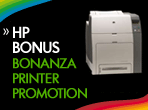 HP Bonus Bonanza Printer Promotion. Click for more details