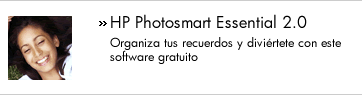 Hewlett Packard Photosmart Essential 2.0 Organiza tus recuerdos y divi�rtete con este software gratuito