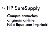 Hewlett Packard SureSupply. Compre cartuchos originais on-line. N&atilde;o fique sem imprimir!.