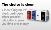 Learn how original HP Black cartridges offer superior reliability to save time and money