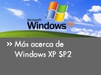 M�s acerca de Windows XP SP2