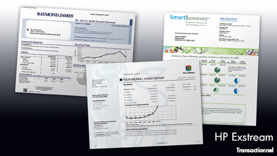 Graphique transactionnel