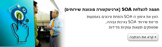 חממה להצלחת SOA (ארכיטקטורה מוכוונת שירותים)