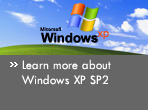 Learn more about Windows XP SP2