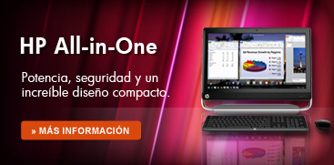 HP All in One Potencia, diseño compacto y elegante