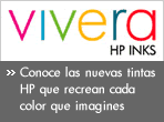 Tintas HP Vivera. Conoce las nuevas tintas Hewlett Packard que recrean cada color que imagines.