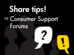 Consumer Support Forums