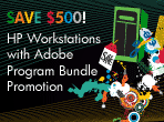 HP Workstations with Adobe Program Bundle Promotion