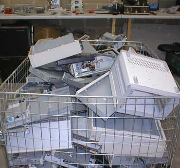 Photo of used computer hardware