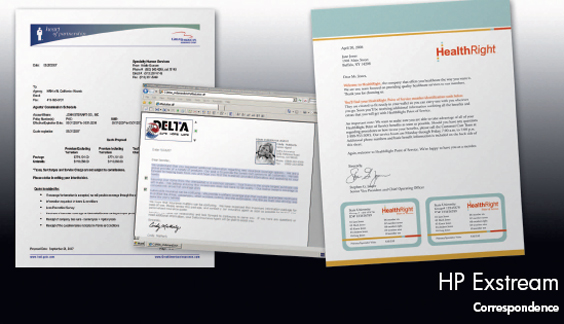 Correspondence graphic