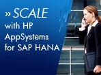 �SCALE with HP AppSystems for SAP HANA