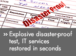 Disaster-proof solutions from HP