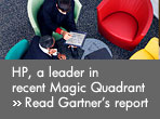 HP, a leader in recent Magic Quadrant. Read Gartner's report