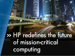 HP redefines the future of mission-critical computing