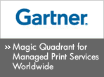 Gartner. Magic Quadrant for Managed Print services Worldwide.