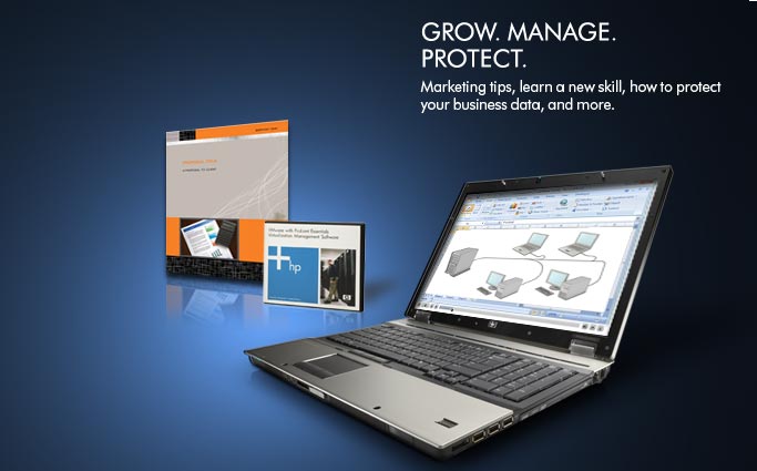 Grow. Manage. Protect. Marketing tips, learn a new skill, how to protect your business data, and more.
