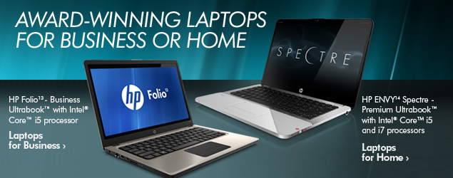 AWARD-WINNING LAPTOPS FOR BUSINESS OR HOME