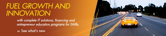 FUEL GROWTH AND INNOVATION with complete IT solutions, financing and entrepreneur education programs for SMBs. See what's new