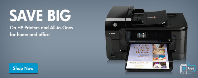 SAVE BIG. On HP Printers and All-in-Ones for home and office. Shop Now