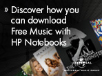 Free music with HP