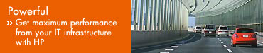 Powerful: Get maximum performance from your IT infrastructure with HP
